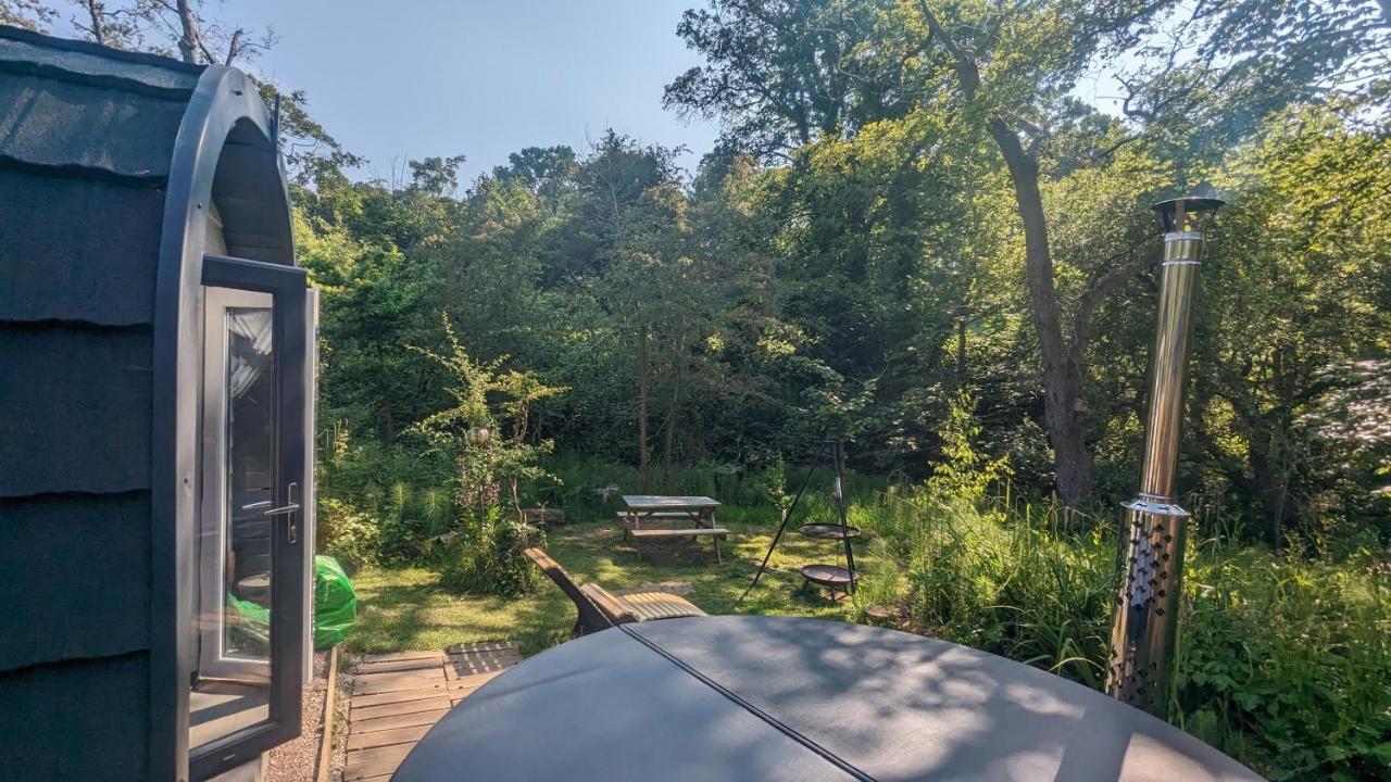 הוילה הוליוול Emlyn'S Coppice - Luxury Woodland Glamping מראה חיצוני תמונה