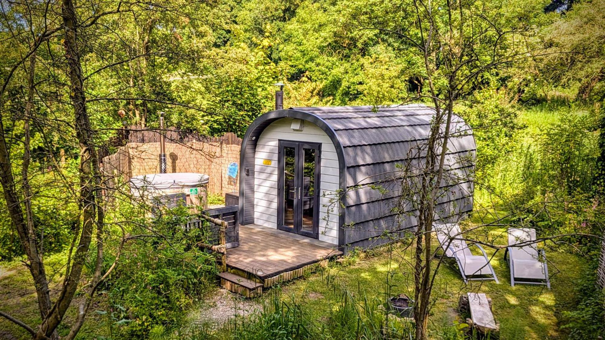 הוילה הוליוול Emlyn'S Coppice - Luxury Woodland Glamping מראה חיצוני תמונה